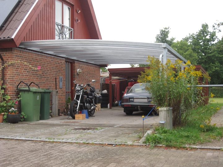 Motorrad Carport Vom Dänischen Qualitätshersteller